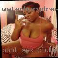 Pool sex club